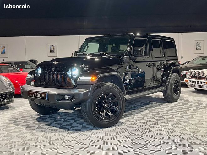 Jeep Wrangler iv 380 4xe overland attelage echappement Noir de 2023