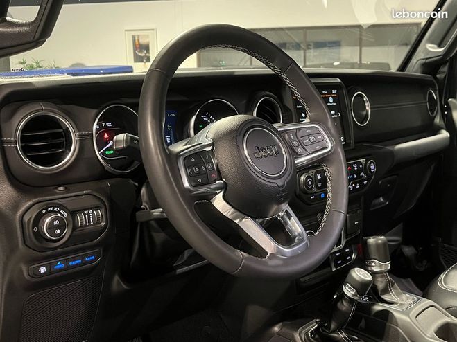 Jeep Wrangler iv 380 4xe overland attelage echappement Noir de 2023