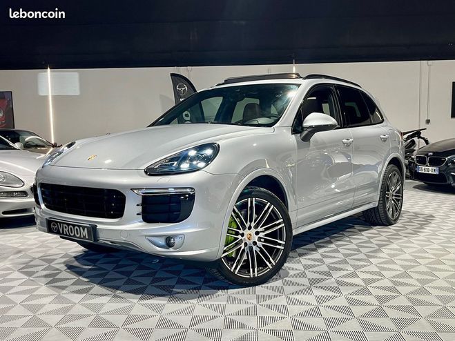 Porsche Cayenne ii (2) 3.0 s e-hybrid platinum edition t Gris de 2017