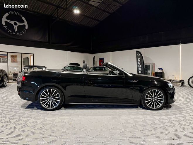 Audi A5 ii cabriolet 2.0 tdi 190 10cv s line tro Noir de 2019