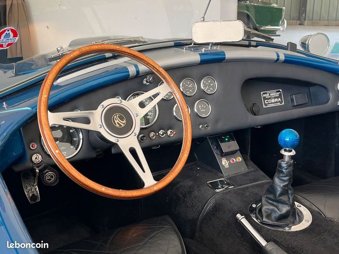 AC Cobra 427 replica v8- chassis dax moteur ford  Bleu de 1989
