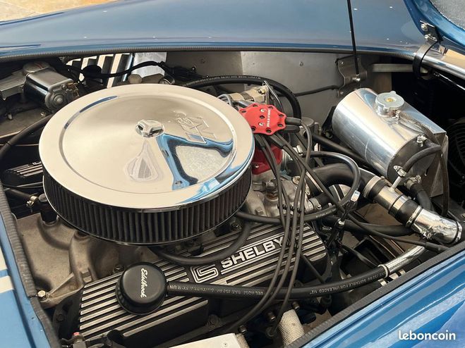 AC Cobra 427 replica v8- chassis dax moteur ford  Bleu de 1989