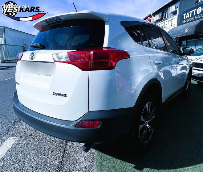 Toyota RAV 4 124 D-4D Life Edition 2WD Blanc de 2015