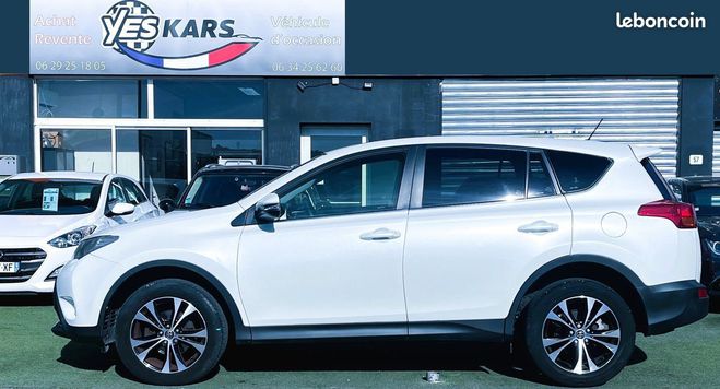 Toyota RAV 4 124 D-4D Life Edition 2WD Blanc de 2015