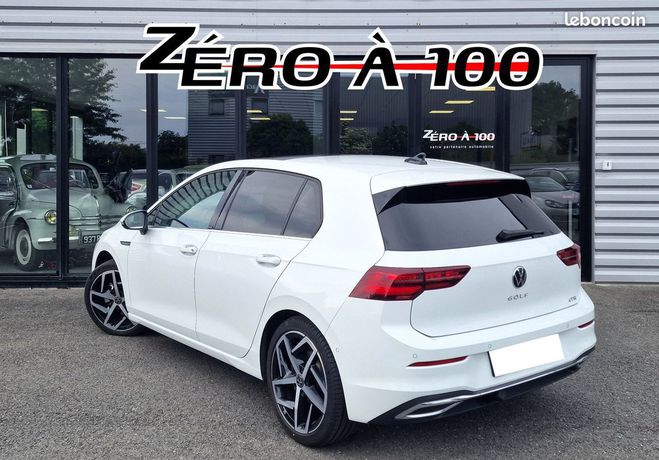 Volkswagen Golf 8 1.5 eTSI 150 DSG7 Toit Ouvrant Carplay Blanc de 2020