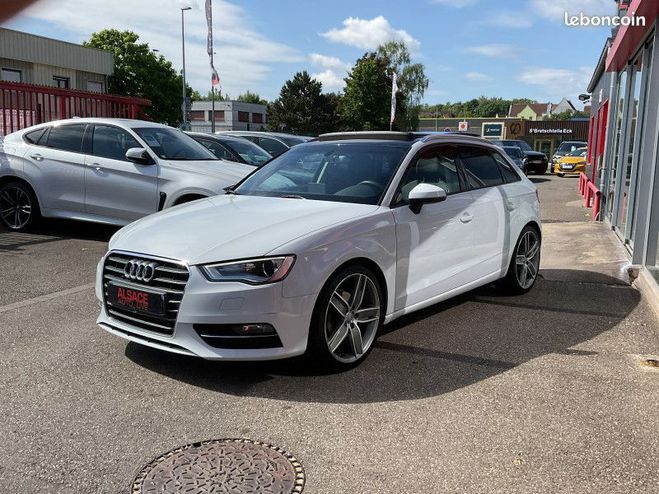 Audi A3 Sportback 2.0 TDI 150CH FAP AMBITION Blanc de 2015