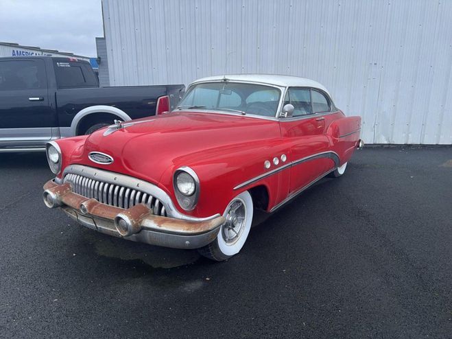 Buick Roadmaster Super Riviera Coup 1953 A RESTAURER Rouge de 1960