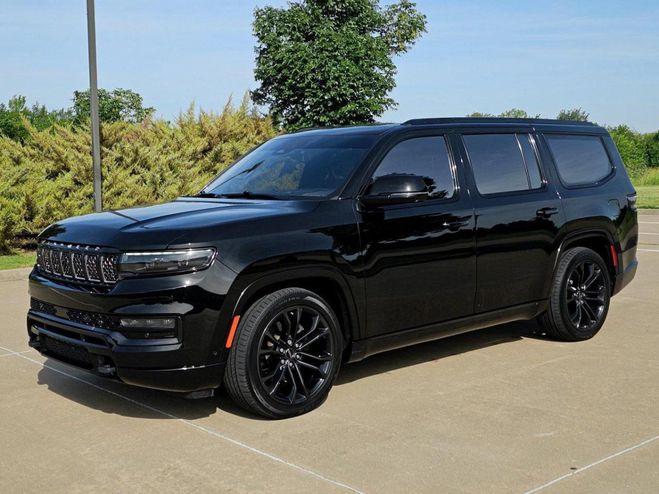 Jeep Grand Cherokee Wagoneer Sries 3 Obsidian 4x4 Noir de 2023