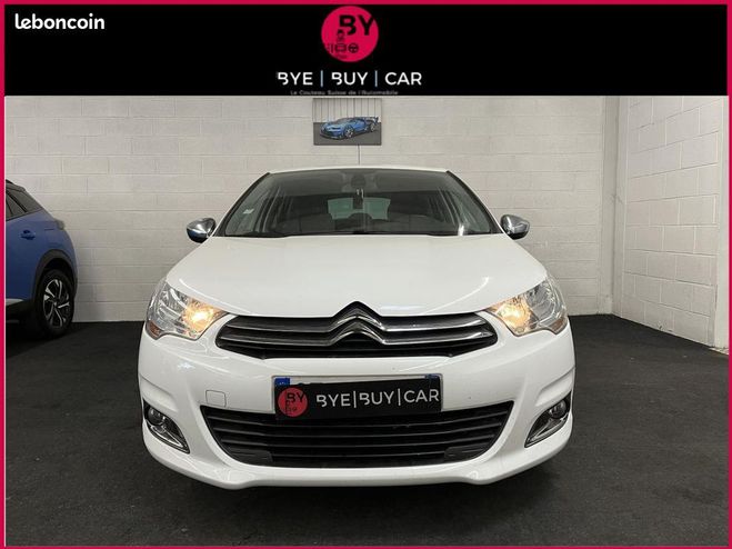 Citroen C4 1.6 vti 120 music touch Blanc de 2013
