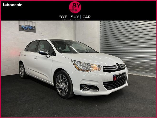 Citroen C4 1.6 vti 120 music touch Blanc de 2013