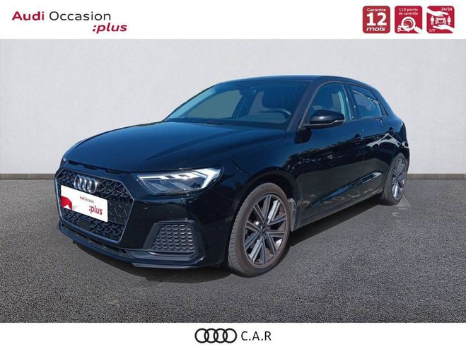 Audi A1 Sportback 30 TFSI 110 ch S tronic 7 Adva Noir de 2023