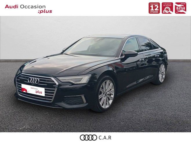 Audi A6 50 TFSIe 299 ch S tronic 7 Quattro Avus  Myth Black Metallic de 2019