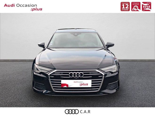 Audi A6 50 TFSIe 299 ch S tronic 7 Quattro Avus  Myth Black Metallic de 2019