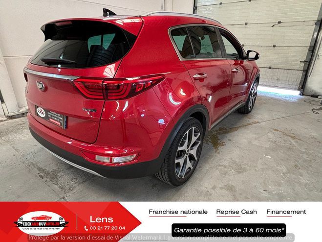 Kia Sportage 1.7 crdi 141 CV GT LINE 4X2 / TOIT OUVRA Rouge de 2017