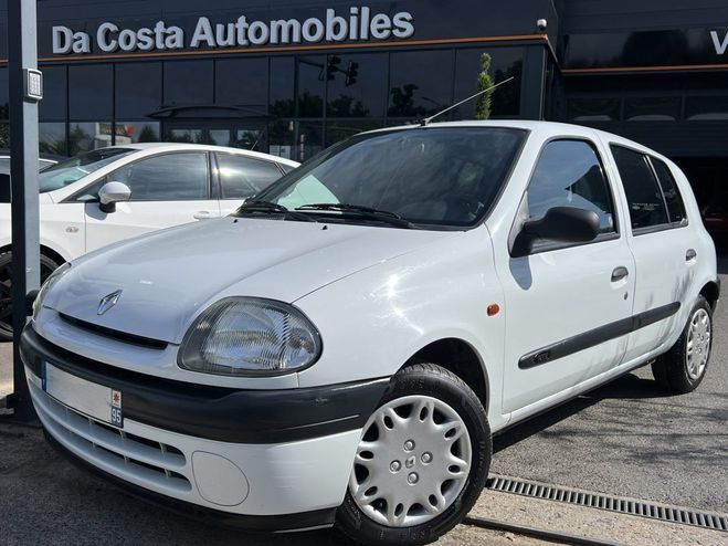 Renault Clio 2 II RTE 1.2 i 60 Cv 56 300 Kms 5 PORTES Blanc de 1999
