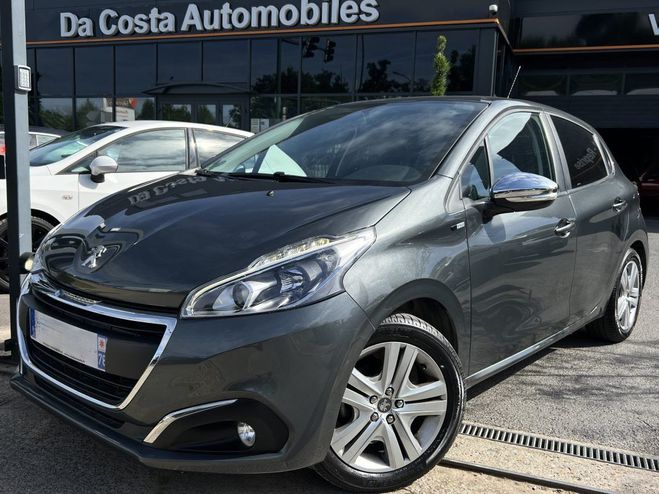 Peugeot 208 PHASE 2 II STYLE 1.2 82 Cv ECRAN GPS TAC Gris de 2016