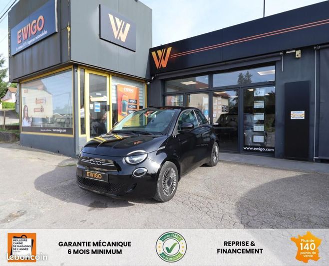 Fiat 500 ELECTRIC FRANCE EDITION 120 CH 42KWH BVA Noir de 2021