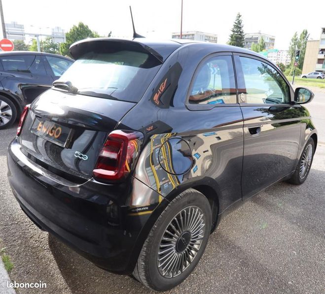 Fiat 500 ELECTRIC FRANCE EDITION 120 CH 42KWH BVA Noir de 2021