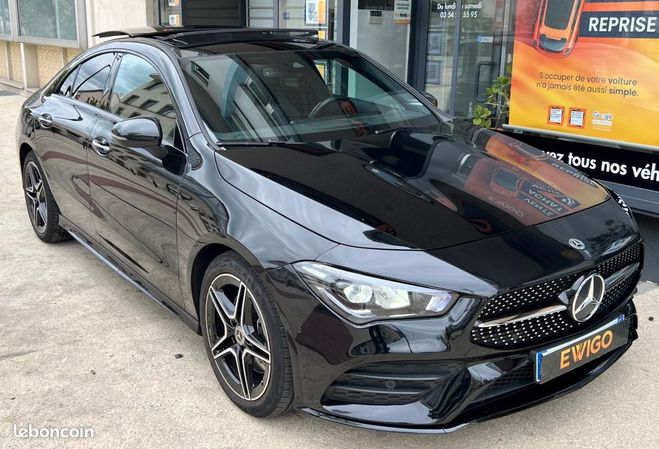 Mercedes Classe CLA Classe COUPE 2.0 220D 190 AMG LINE 8G-DC Noir de 2023