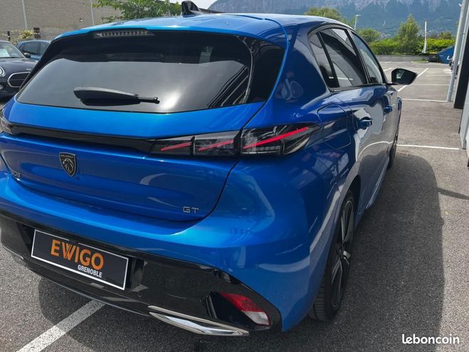 Peugeot 308 1.2 ESSENCE 130CH GT APPLE CARPLAY SANS  Bleu de 2023