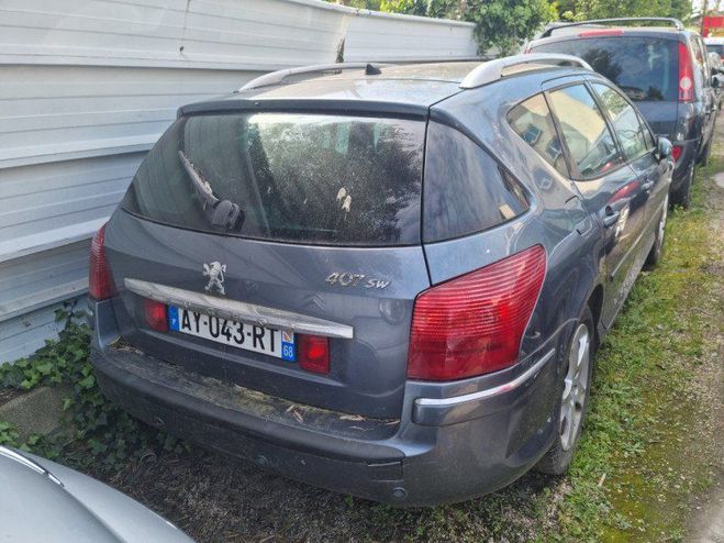 Peugeot 407 SW 2.2 HDI Dans l'tat Gris de 2007
