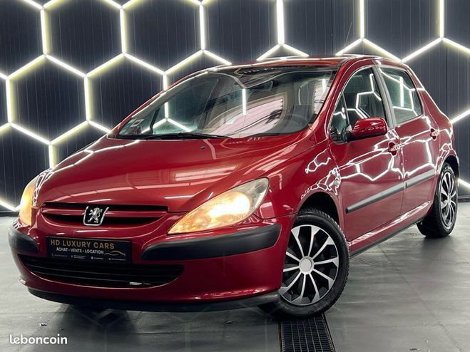 Peugeot 307 2L HDI 110Ch Rouge de 2001