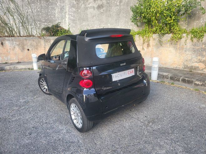 Smart Fortwo CABRIOLET 71CH MHD PASSION SOFTOUCH Noir de 2011