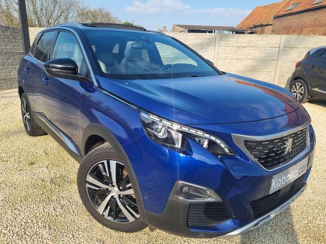 Peugeot 3008 1.2 GT Line--CARNET--GPS--CLIM-GARANTIE  Bleu Mtallis de 