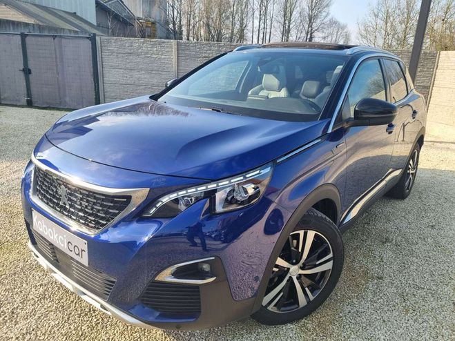 Peugeot 3008 1.2 GT Line--CARNET--GPS--CLIM-GARANTIE  Bleu Mtallis de 