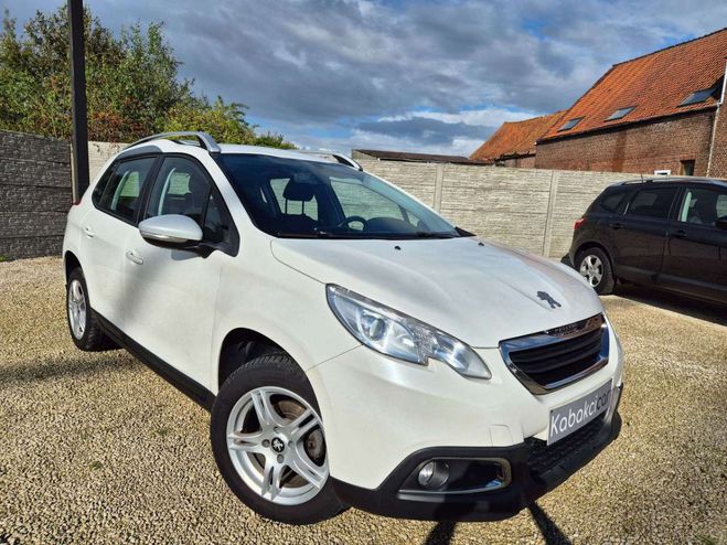 Peugeot 2008 1.6 BlueHDi Active--GPS--CLIM--USB-GARAN Blanc Mtallis de 