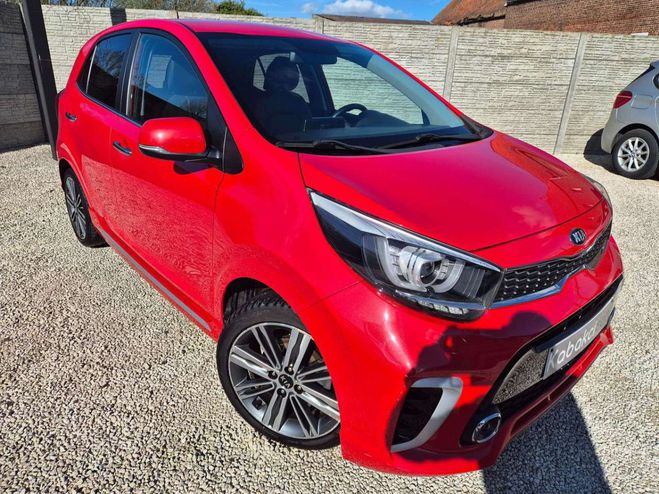 Kia Picanto 1.0i GT Line-- CARNET--CARPLAY-CAMERA-GA Rouge Mtallis de 