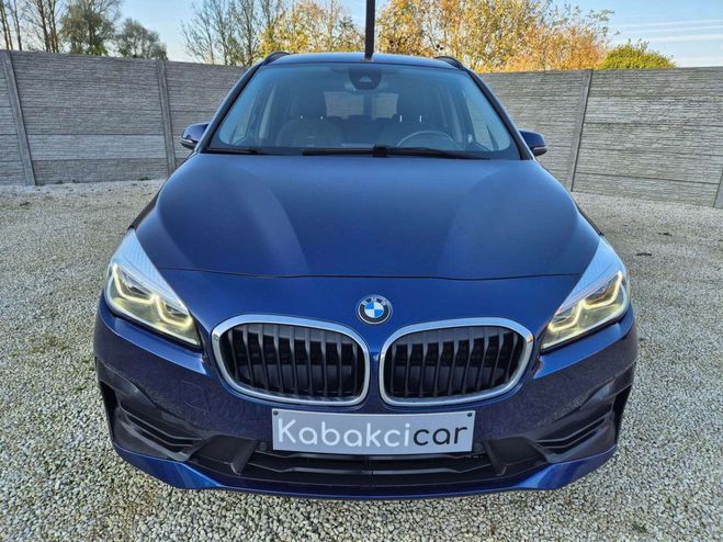 BMW Serie 2 Gran Tourer 216 dA--CARNET-- 7 PL --GPS- Bleu Mtallis de 