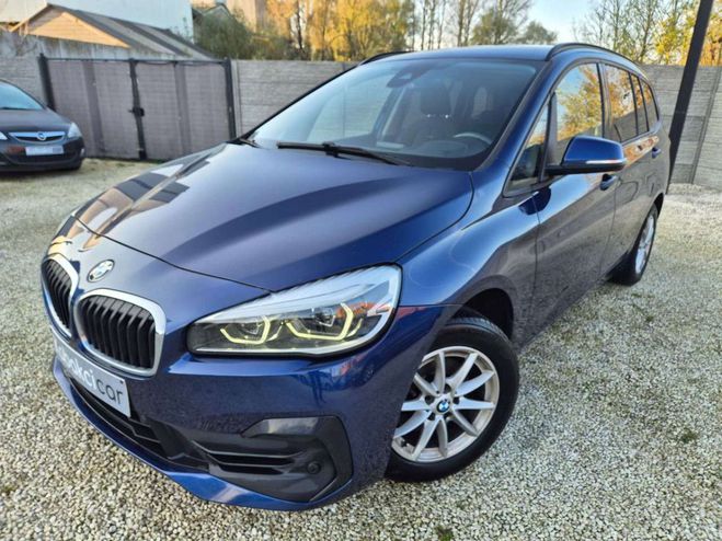 BMW Serie 2 Gran Tourer 216 dA--CARNET-- 7 PL --GPS- Bleu Mtallis de 
