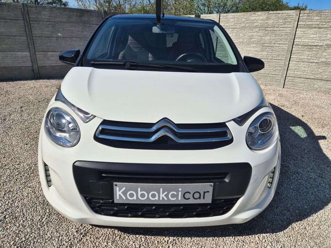 Citroen C1 1.0 VTi Feel -- 73.000 KM--CARPLAY-USB-G Blanc Mtallis de 
