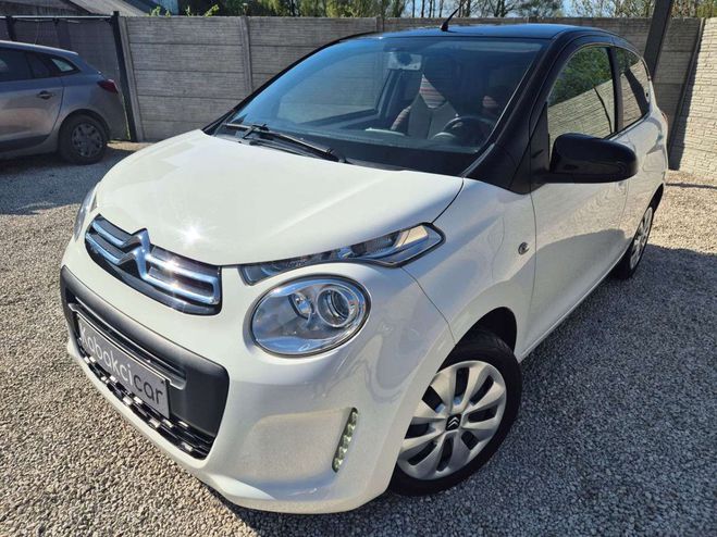 Citroen C1 1.0 VTi Feel -- 73.000 KM--CARPLAY-USB-G Blanc Mtallis de 