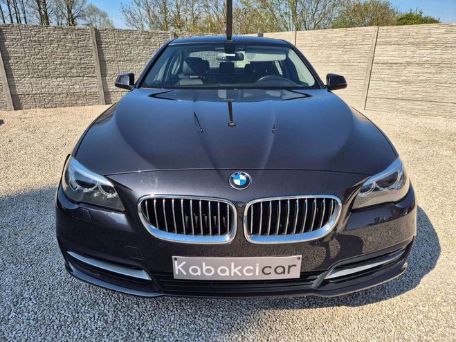 BMW Serie 5 518 dA-- CARNET-GPS-CUIR-XENON--GARANTIE Gris Mtallis de 