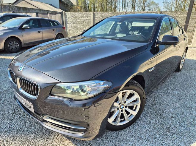 BMW Serie 5 518 dA-- CARNET-GPS-CUIR-XENON--GARANTIE Gris Mtallis de 