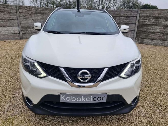 Nissan Qashqai 1.5 dCi Tekna-CARNET--GPS--CAMERA-USB--G Blanc Mtallis de 