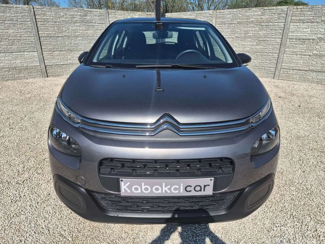Citroen C3 1.2i -- 55.000 KM--CARPLAY-USB-GPS-GARAN Gris Mtallis de 