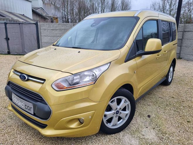 Ford Tourneo Connect titanium--CLIM--USB--TOIT PANO-- Vert Mtallis de 