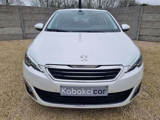 Peugeot 308 1.2 -- Allure --CARNET--GPS--CAMERA--GAR Blanc Mtallis de 