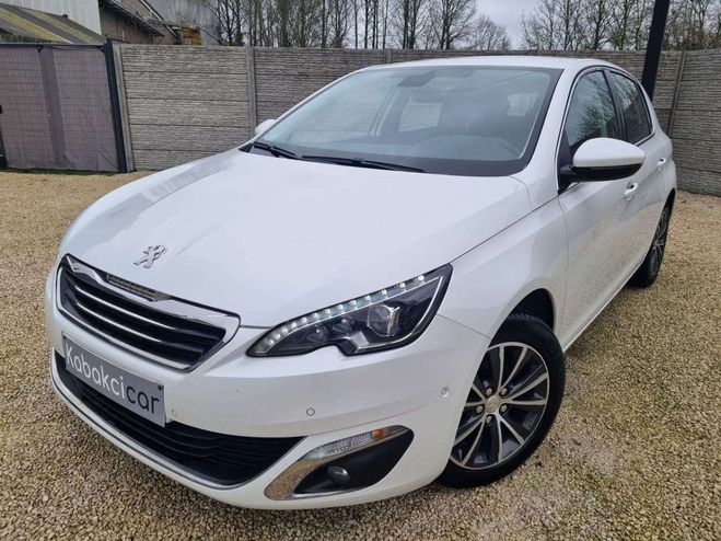 Peugeot 308 1.2 -- Allure --CARNET--GPS--CAMERA--GAR Blanc Mtallis de 
