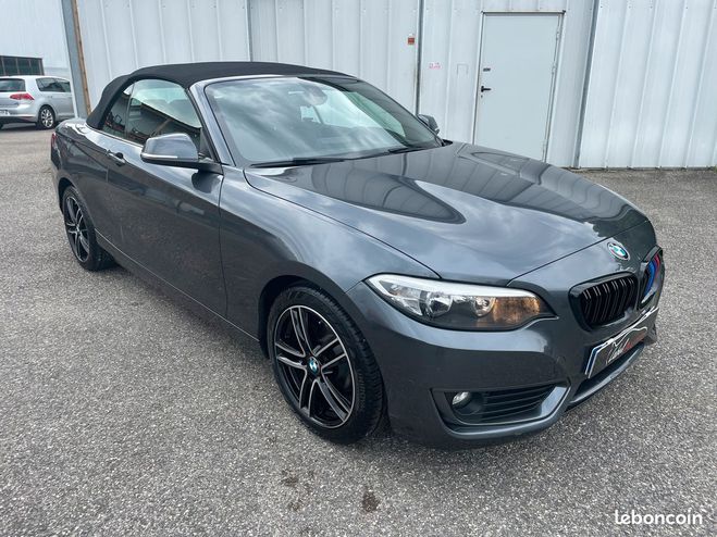 BMW Serie 2 Cabriolet 218 D LOUNGE 150 Cv Boite auto Gris de 2016