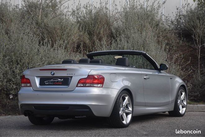 BMW Serie 1 135IA 3.0 306ch CABRIOLET BVA E88 SPORT  Gris de 2009