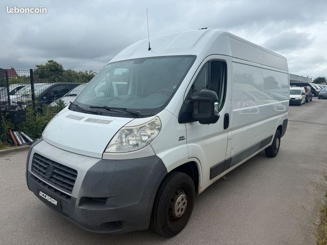 Fiat Ducato 2.3 MJT 120cv L3H2 Clim 1ere Main 152000 Blanc de 2010