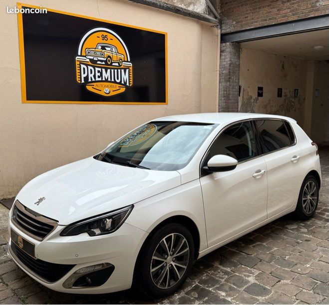 Peugeot 308 1.6L HDI 120cv pack Allure ph2 Blanc de 2015