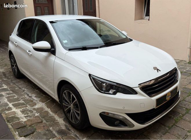 Peugeot 308 1.6L HDI 120cv pack Allure ph2 Blanc de 2015