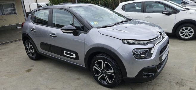Citroen C3 1.5 BLUE HDI 100CH SHINE Gris Anthracite Mtallis de 2022