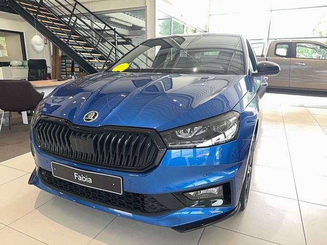 Skoda Fabia 1.0 TSI 95 ch EVO 2 BVM5 Monte-Carlo Bleu de 2025