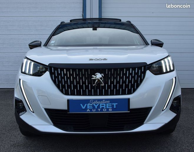 Peugeot 2008 1.2 130 Puretech GT LINE TOIT OUVRANT I- Blanc de 2020